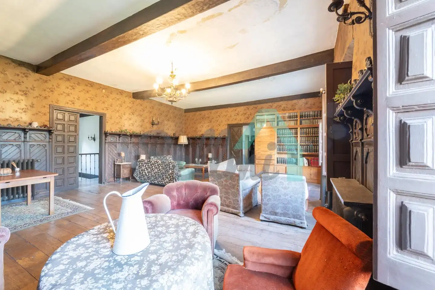 Comedor de Casa o chalet en venta en Oviedo  con Jardín privado y Balcón