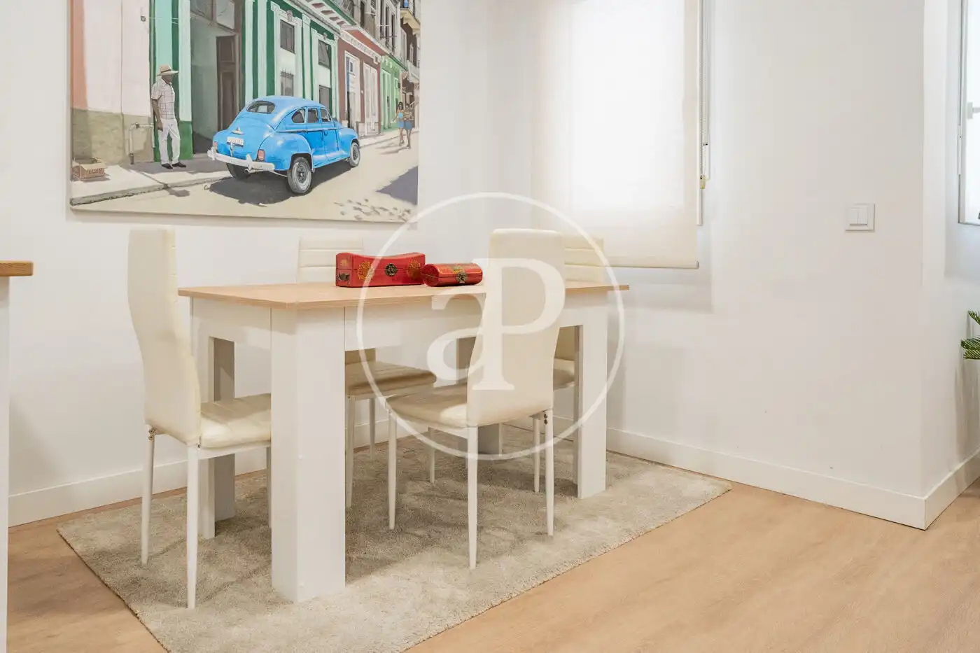 Dining room of Flat for sale in Madrid  with Air Conditioner, Heating and Furnished