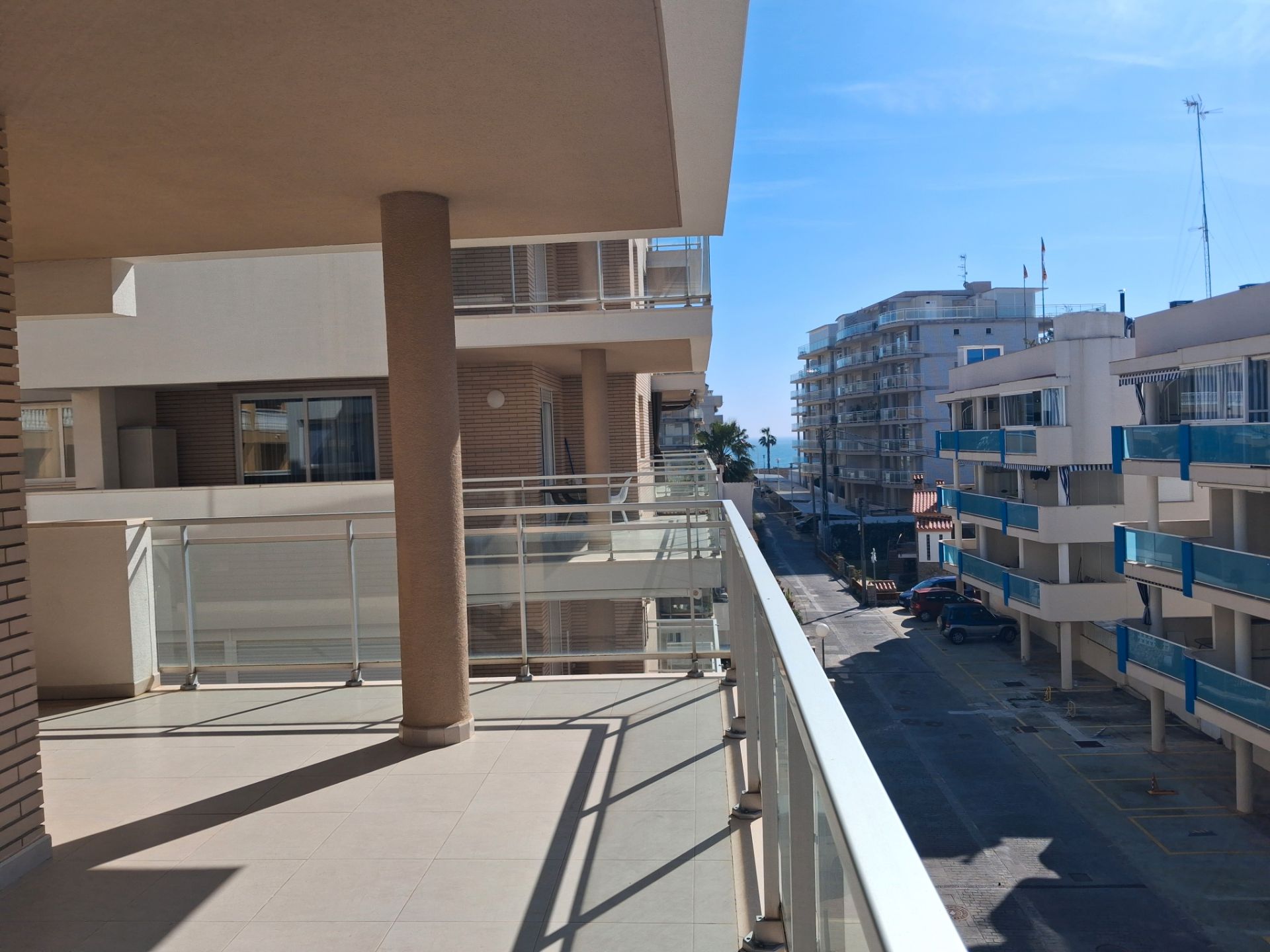Exterior view of Flat for sale in Peñíscola / Peníscola  with Terrace and Furnished