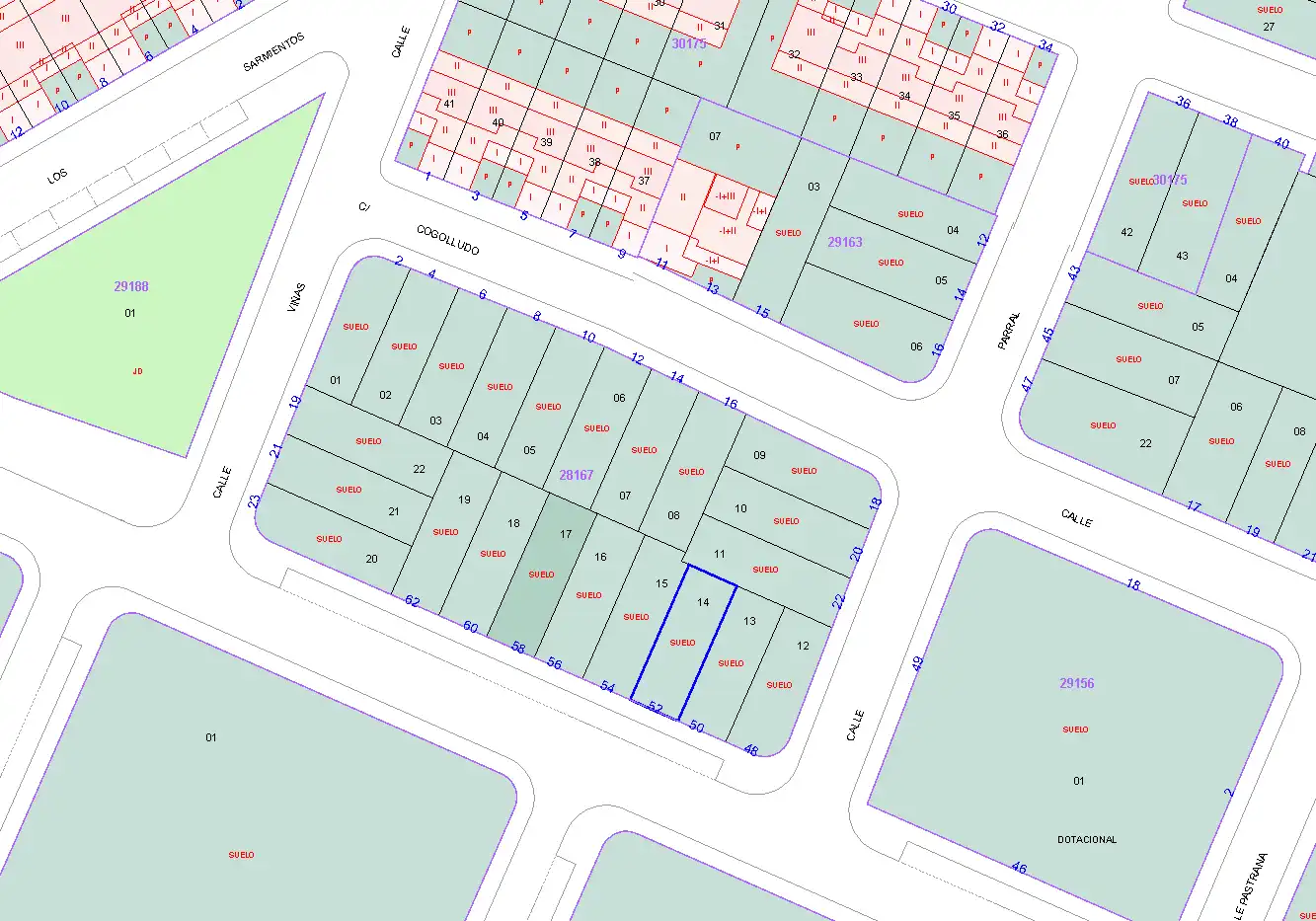 Terreny residencial en venda a Calle Cigüeña