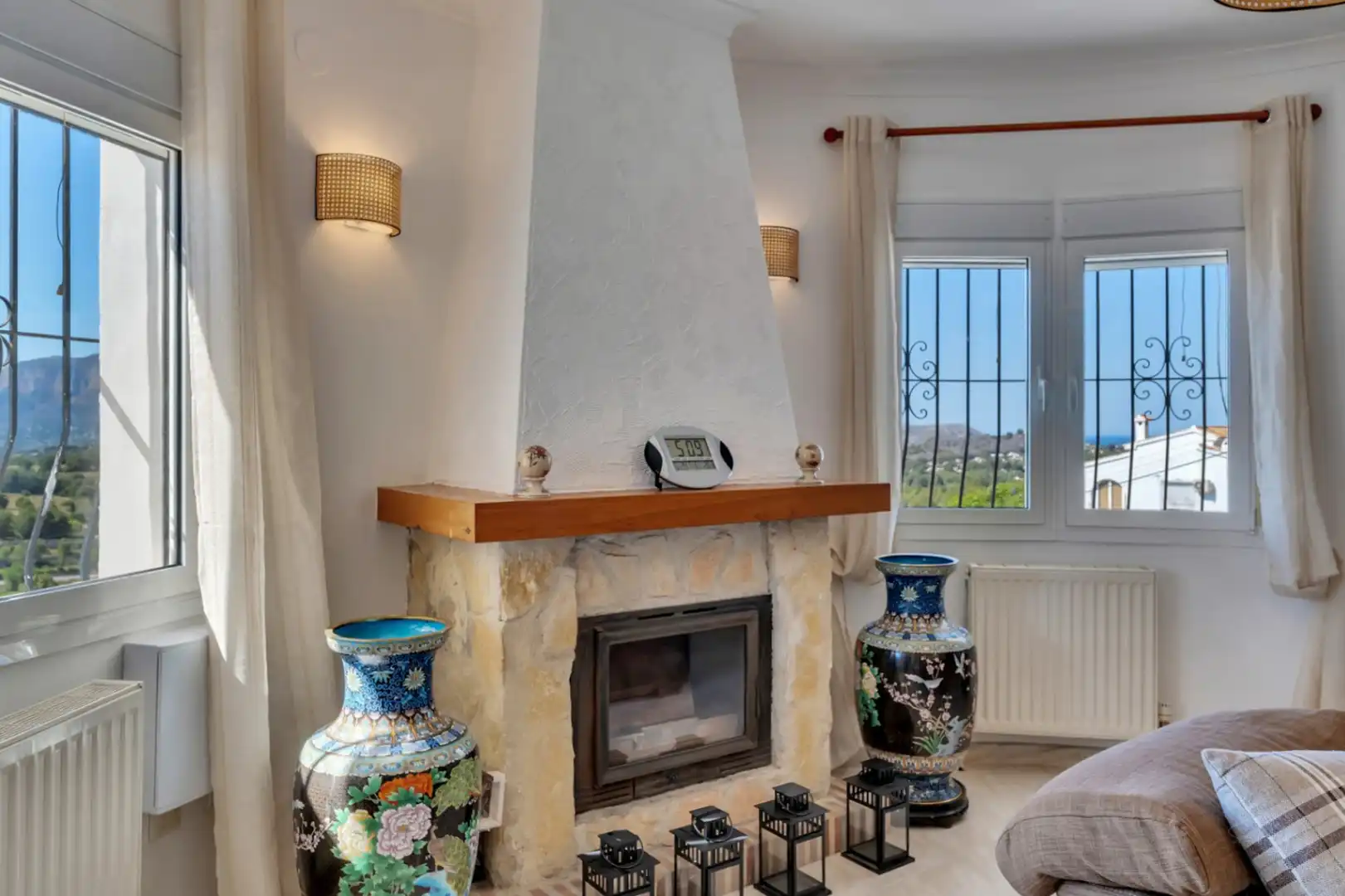 Living room of Houses for sale in Jávea / Xàbia  with Air Conditioner, Heating and Private garden