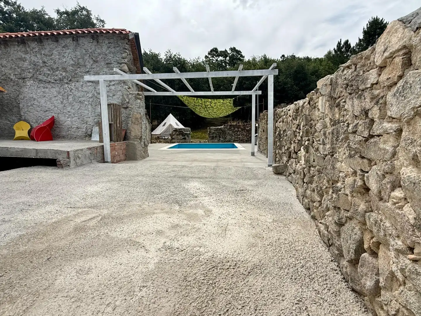 Piscina de Casa o chalet en venta en Sober con Jardín privado, Piscina y Amueblado