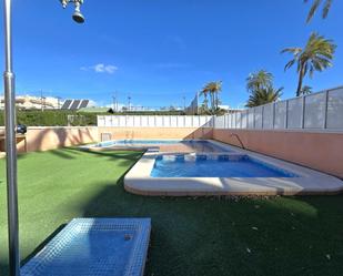 Swimming pool of Attic to rent in Elche / Elx  with Air Conditioner, Heating and Parquet flooring