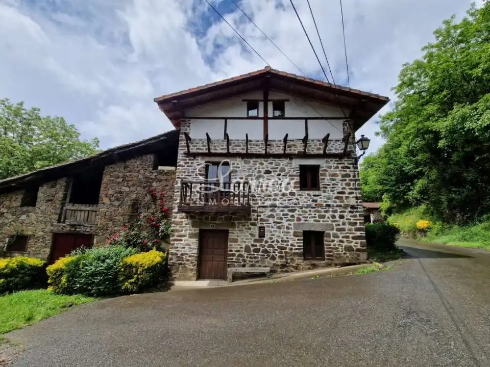 Vista exterior de Finca rústica en venta en Zeanuri con Calefacción y Balcón
