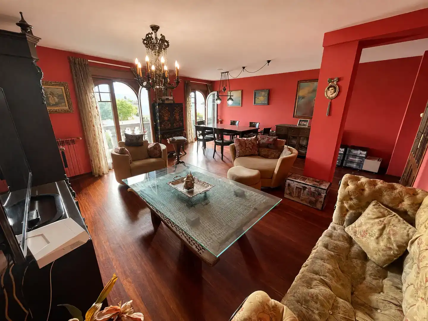 Sala de estar de Piso en venta en Recatelo - O Carme