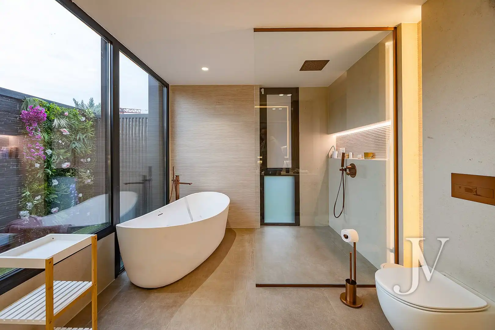 Baño de Casa o chalet en venta en Boadilla del Monte con Aire acondicionado, Calefacción y Jardín privado