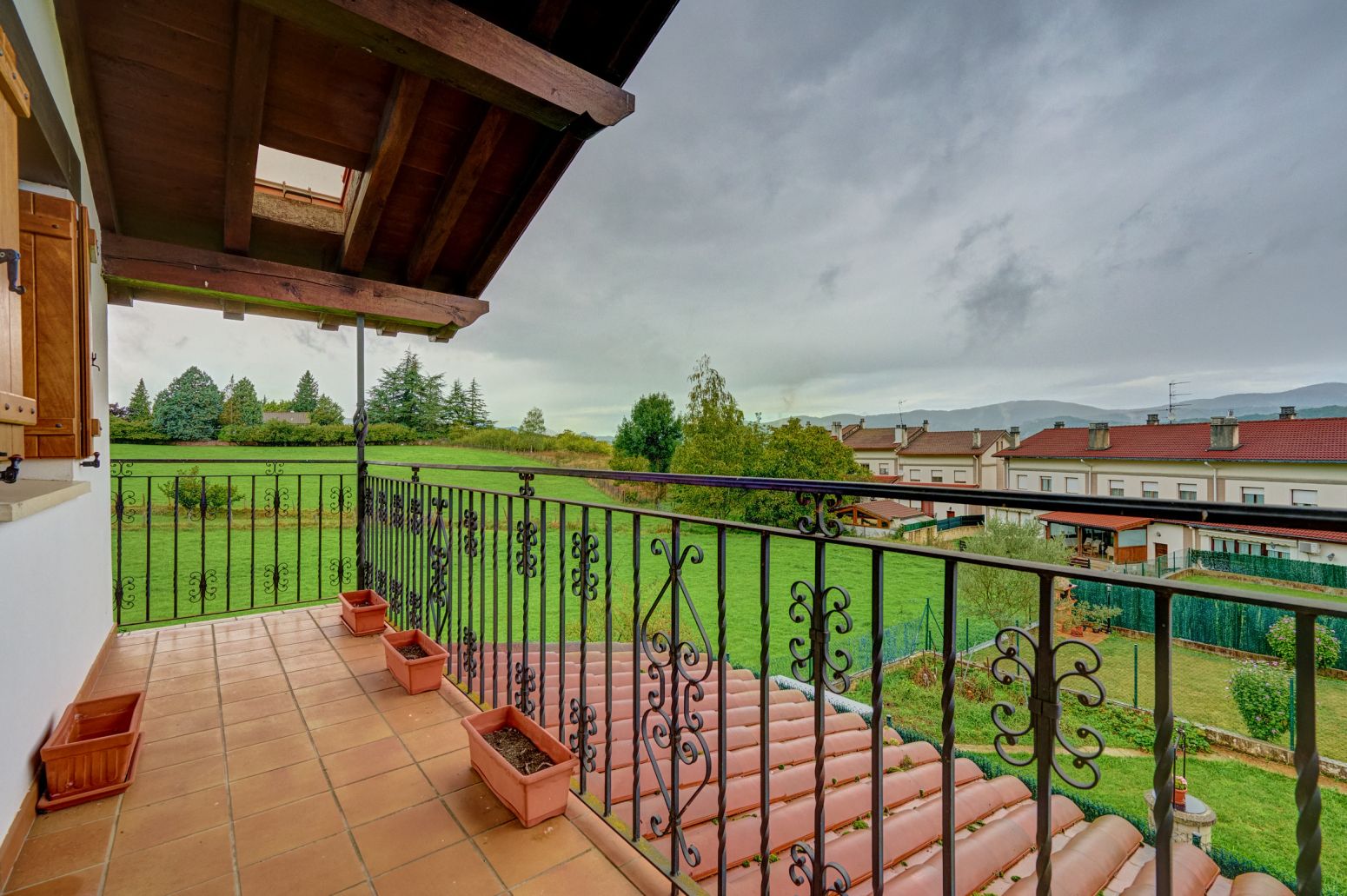 Terrace of Single-family semi-detached for sale in Urdiain  with Heating, Private garden and Terrace