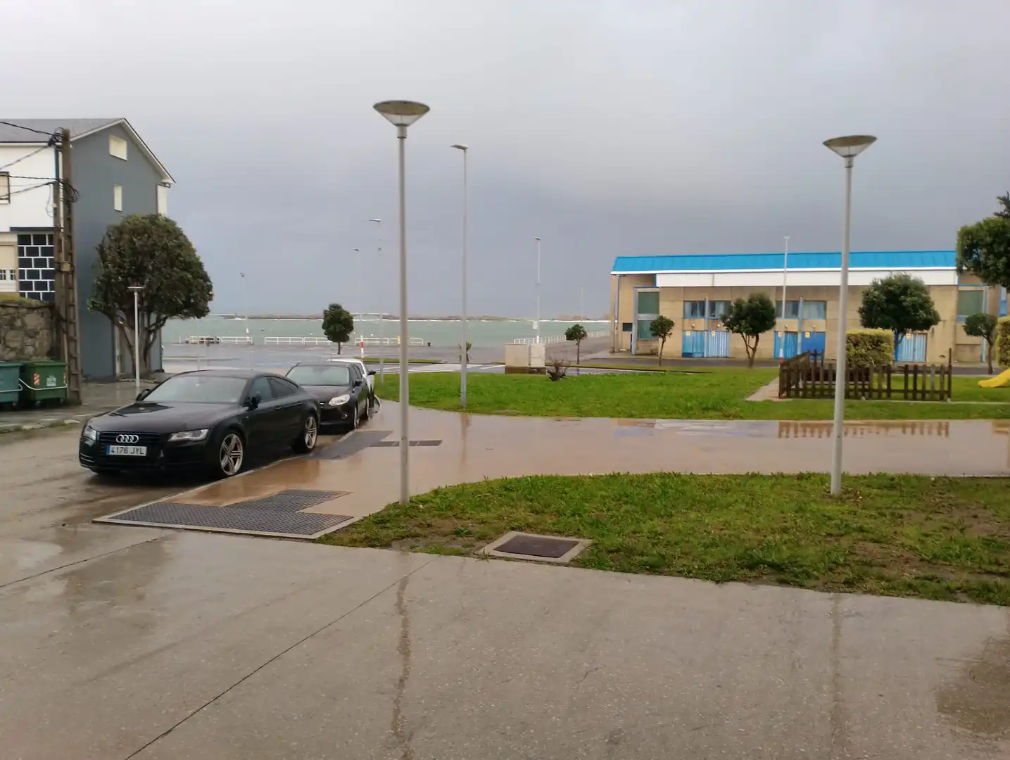 Parking of Flat for sale in Ribeira  with Heating, Parquet flooring and Terrace