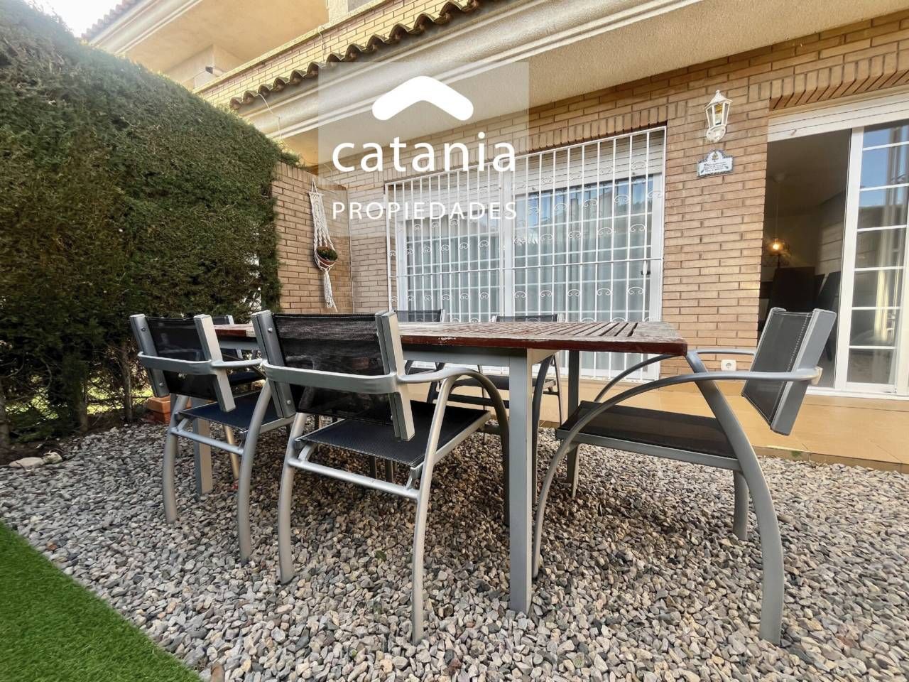 Terraza de Casa adosada en venta en Cambrils con Aire acondicionado, Calefacción y Jardín privado