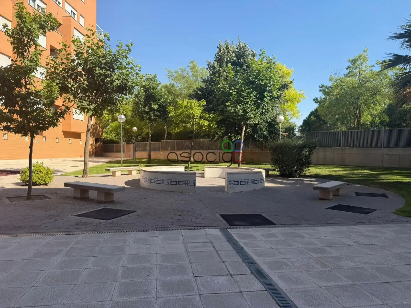 Terrace of Flat for sale in Fuenlabrada  with Heating, Storage room and Swimming Pool