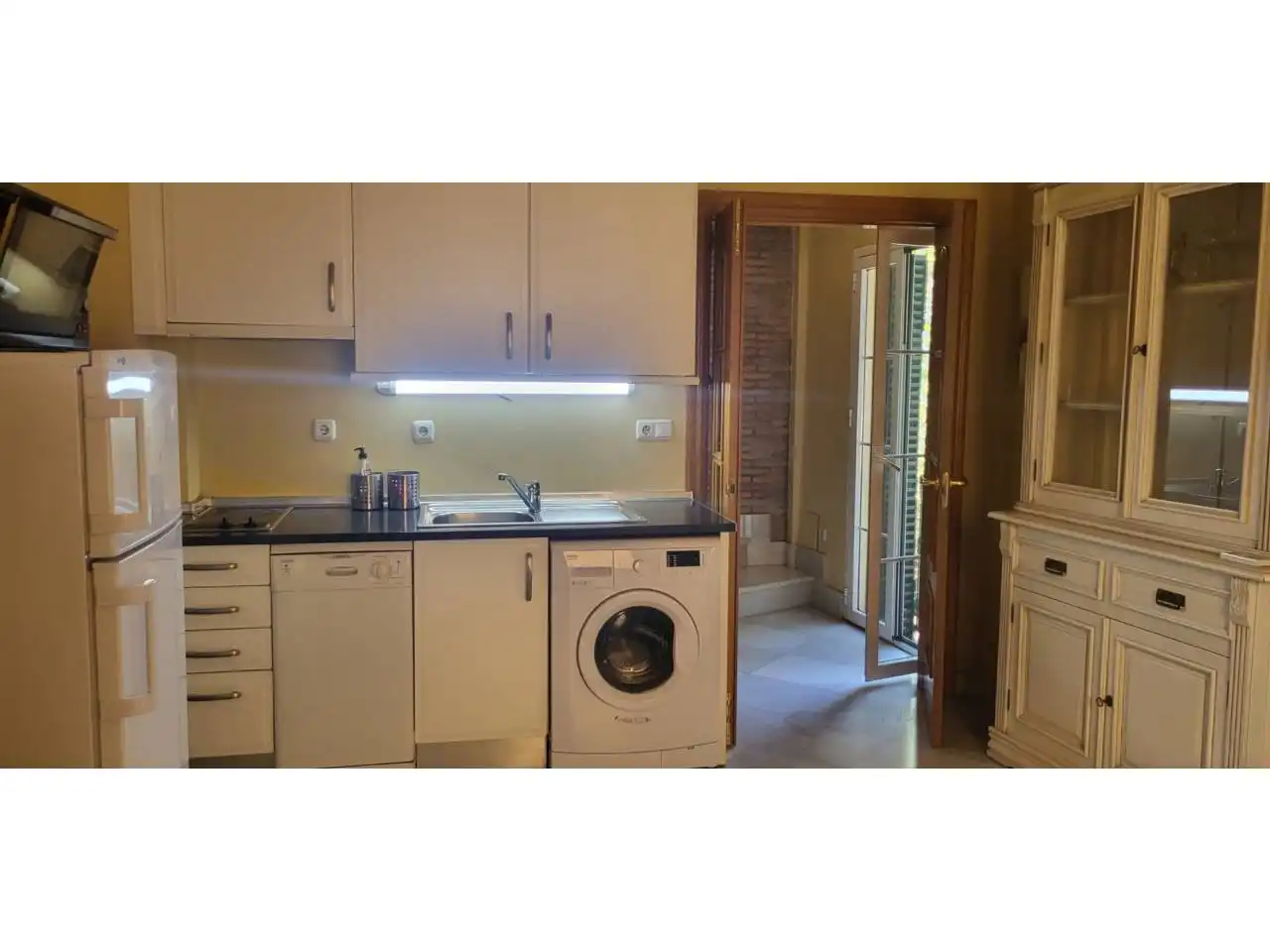 Cocina de Dúplex de alquiler en Sevilla con Aire acondicionado, Calefacción y Terraza