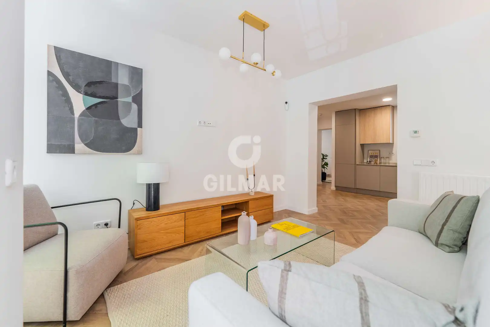 Living room of Flat for sale in Madrid  with Heating