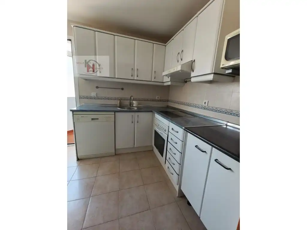 Cocina de Apartamento en venta en Mijas con Jardín privado y Piscina comunitaria