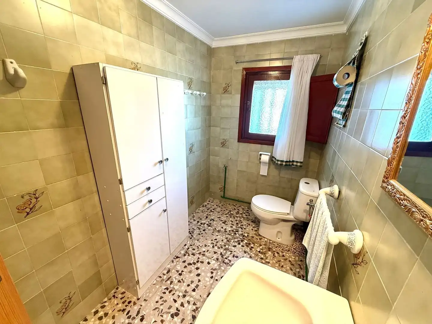 Badezimmer von Einfamilien-Reihenhaus zum Verkauf in Pulpí mit Heizung, Terrasse und Abstellraum
