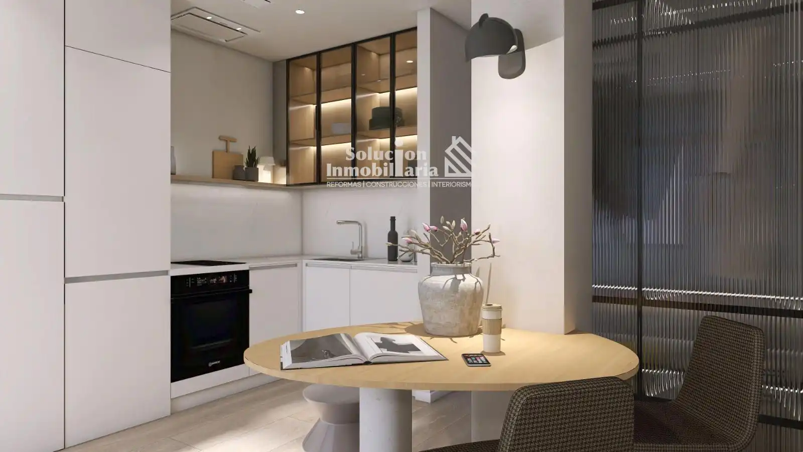 Cocina de Apartamento en venta en Salamanca con Aire acondicionado, Calefacción y Amueblado