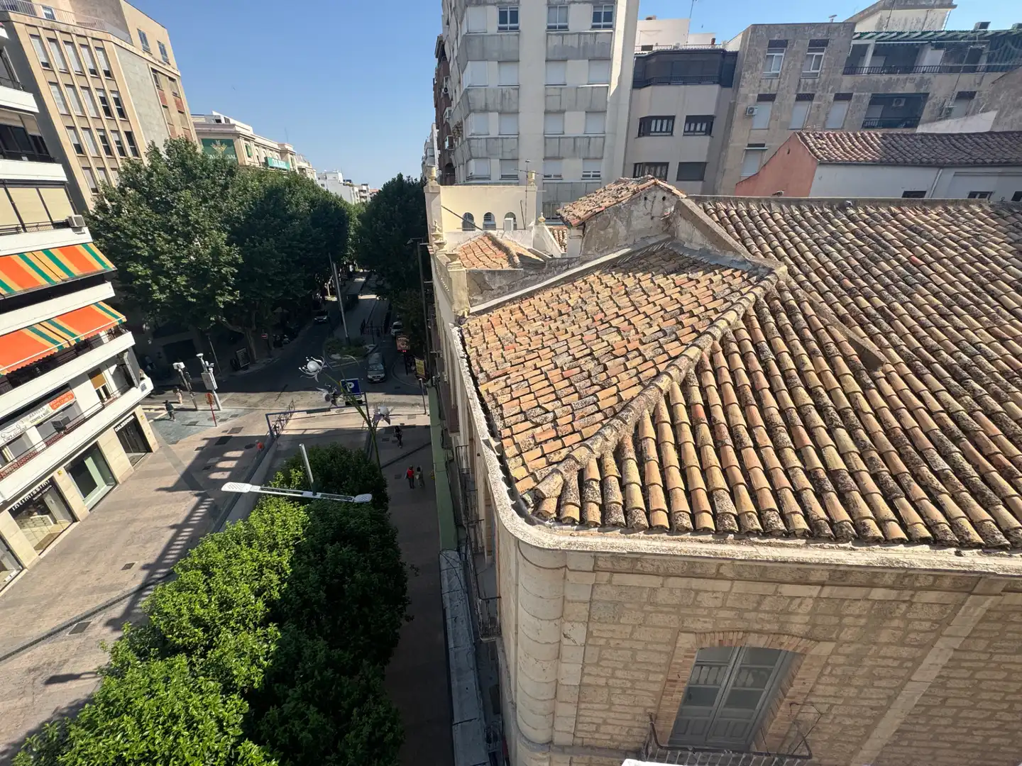 Vista exterior de Piso de alquiler en Jaén con Aire acondicionado, Calefacción y Amueblado