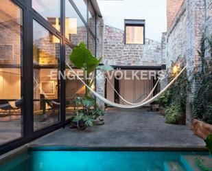 Terrassa de Apartament de lloguer en  Barcelona Capital amb Aire condicionat, Calefacció i Jardí privat