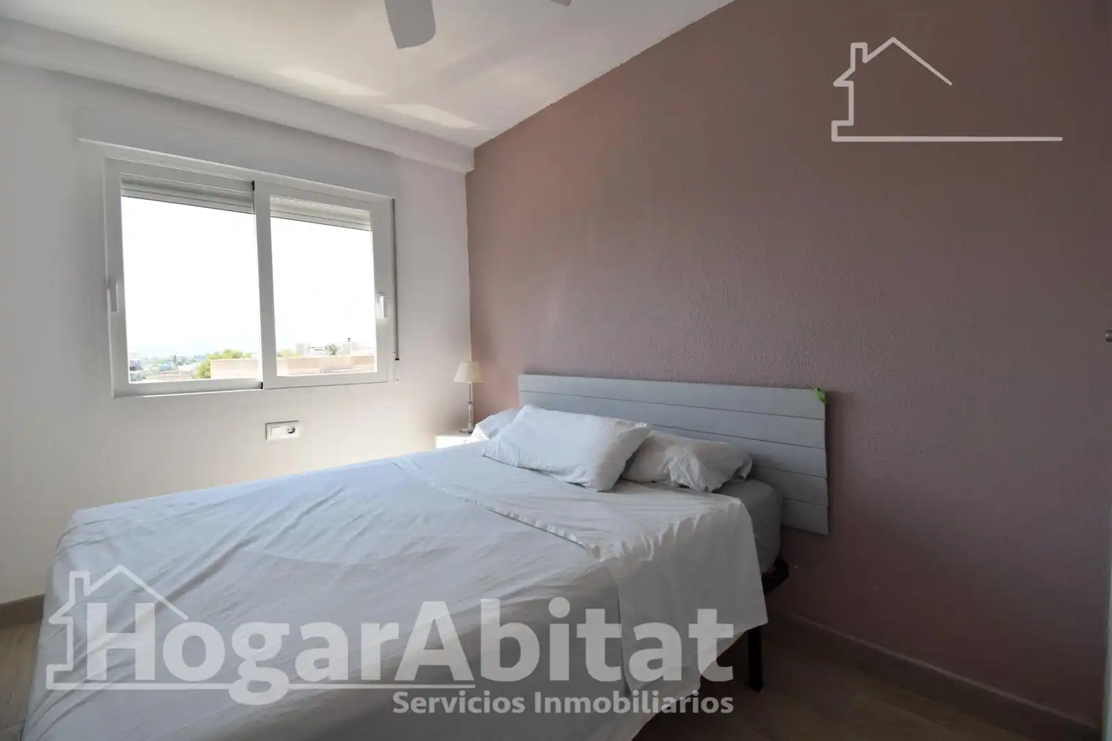 Bedroom of Flat for sale in Miramar  with Air Conditioner, Terrace and Balcony