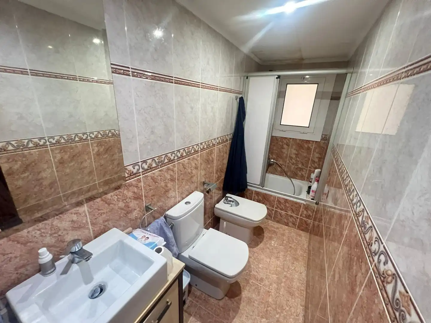 Baño de Apartamento en venta en Mataró con Terraza y Balcón