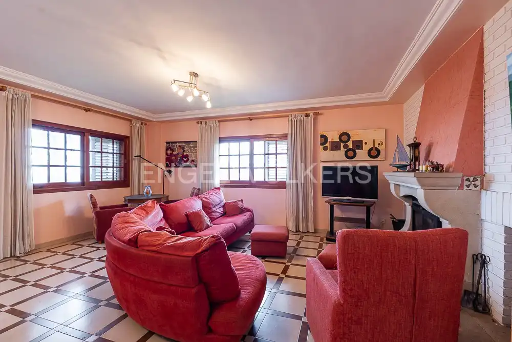 Sala de estar de Casa o chalet en venta en Alzira con Aire acondicionado, Calefacción y Jardín privado