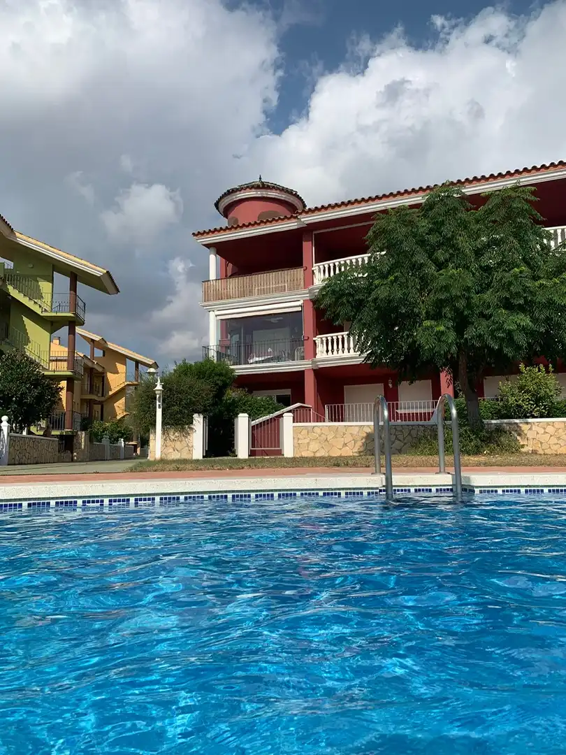 Swimming pool of Apartments for sale in Peñíscola / Peníscola  with Air Conditioner, Heating and Private garden