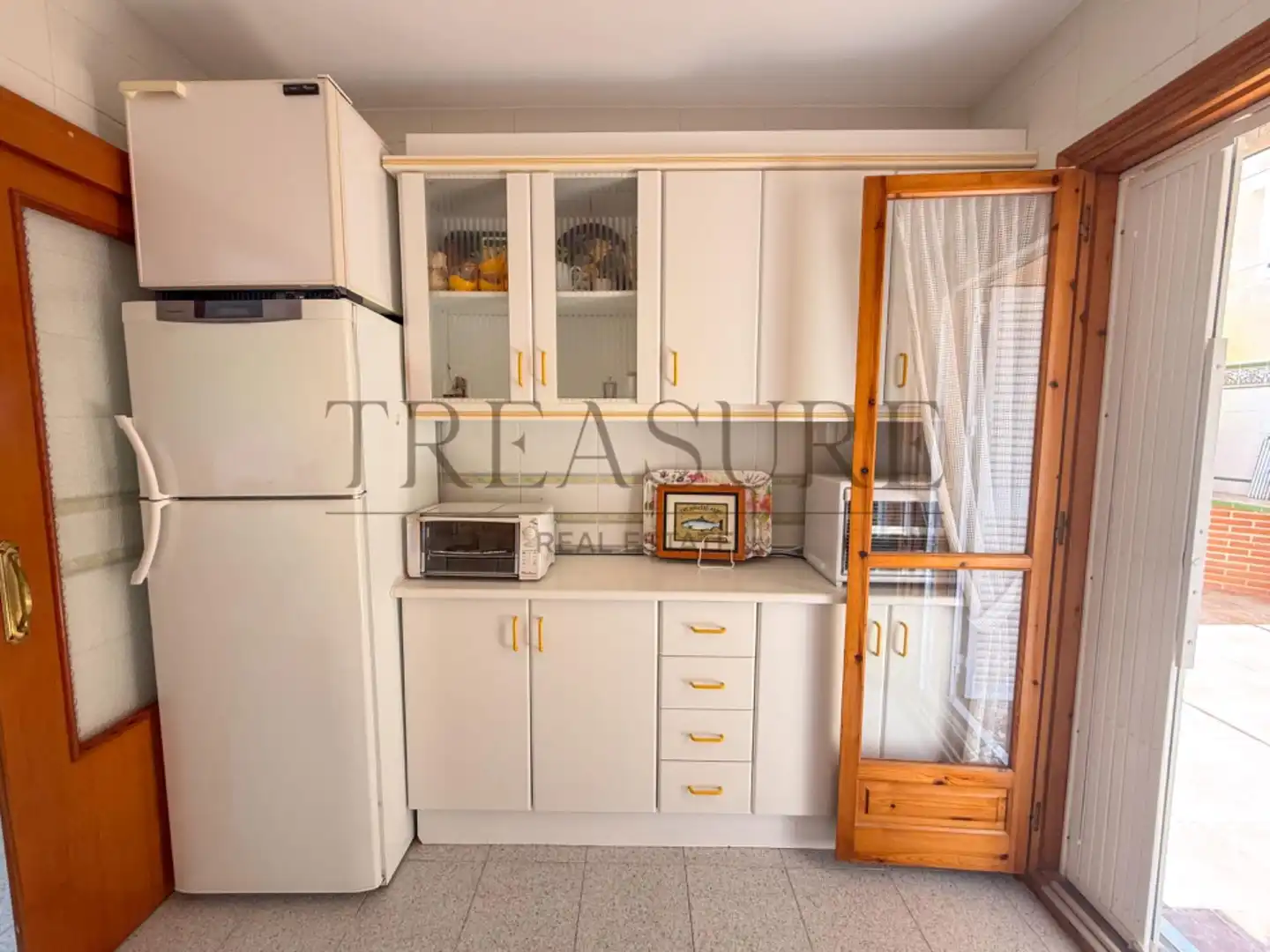 Cocina de Casa adosada en venta en Mazarrón con Aire acondicionado, Calefacción y Terraza