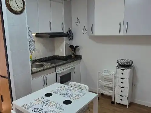 Kitchen of Study for rent in Valverde de la Virgen  with Air Conditioner, Heating and Parquet flooring