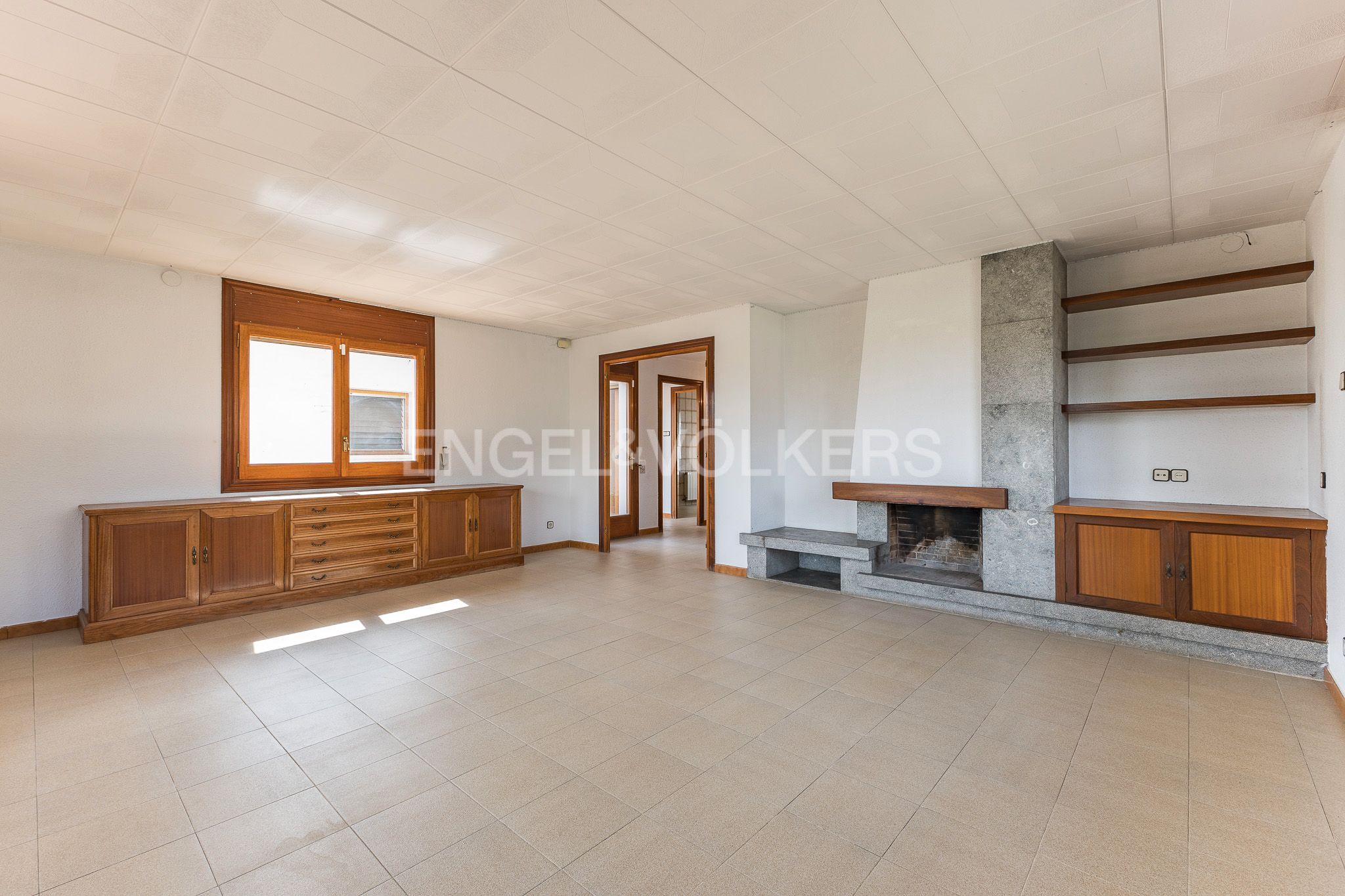 Sala d'estar de Casa o xalet en venda en Santa Coloma de Cervelló amb Aire condicionat, Calefacció i Jardí privat