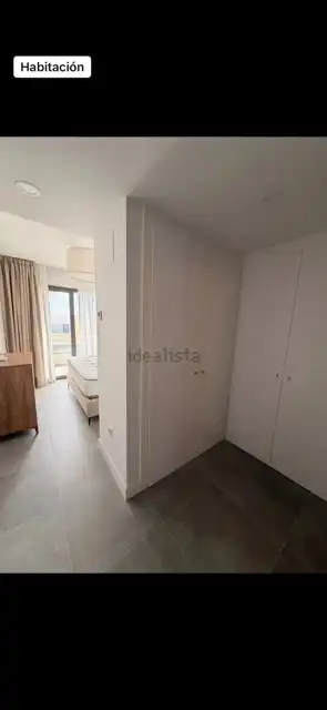 Dormitori de Dúplex de lloguer en Mijas amb Aire condicionat, Jardí privat i Terrassa