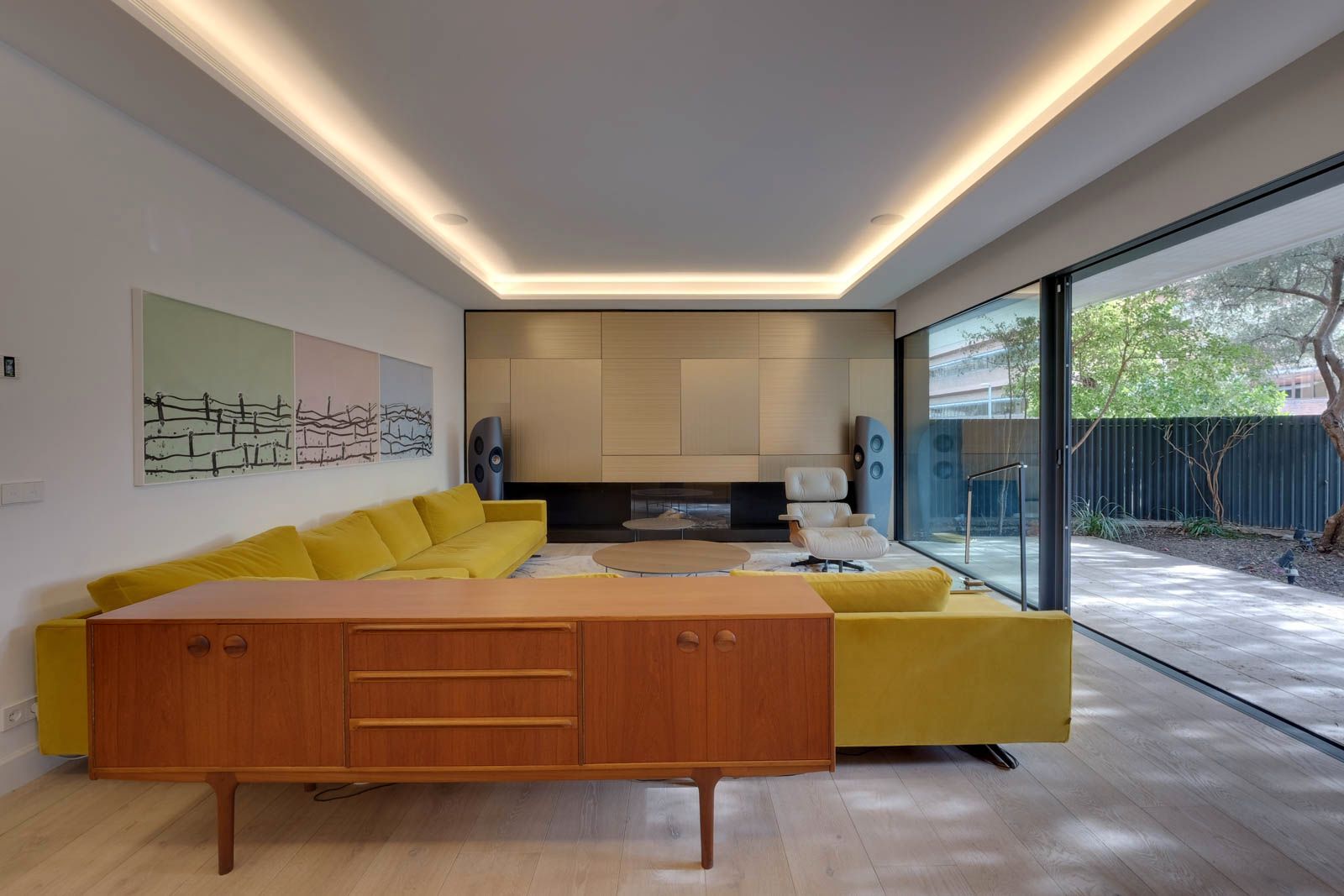 Sala de estar de Piso en venta en  Barcelona Capital con Aire acondicionado, Calefacción y Parquet