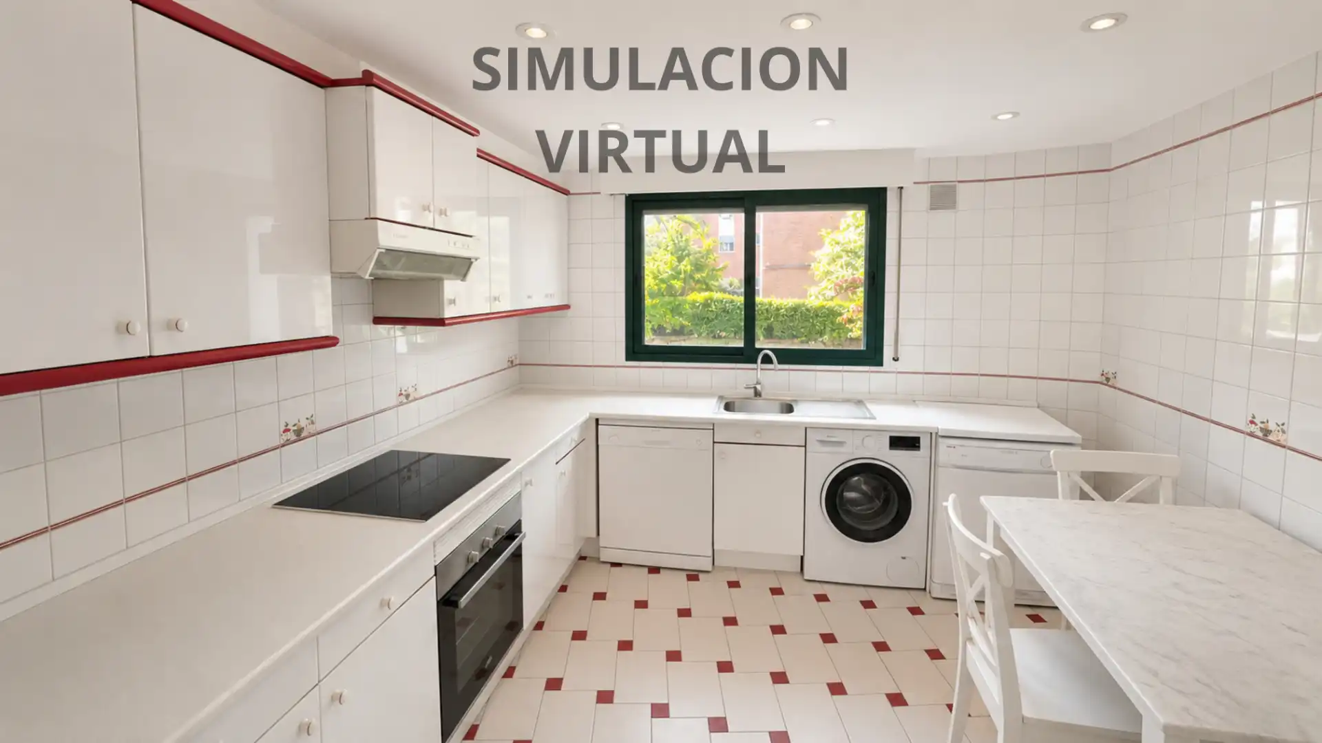 Cuina de Casa adosada en venda en Villanueva del Pardillo amb Aire condicionat, Calefacció i Jardí privat