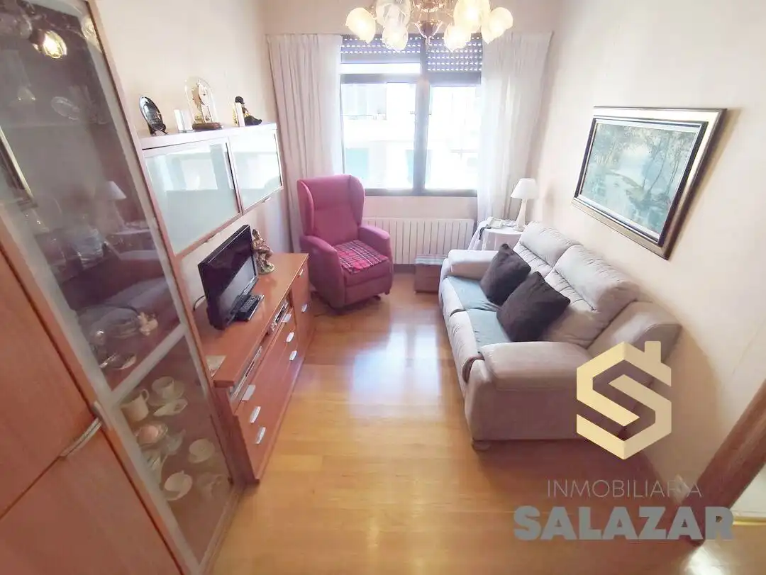 Sala de estar de Piso en venta en Bilbao  con Calefacción