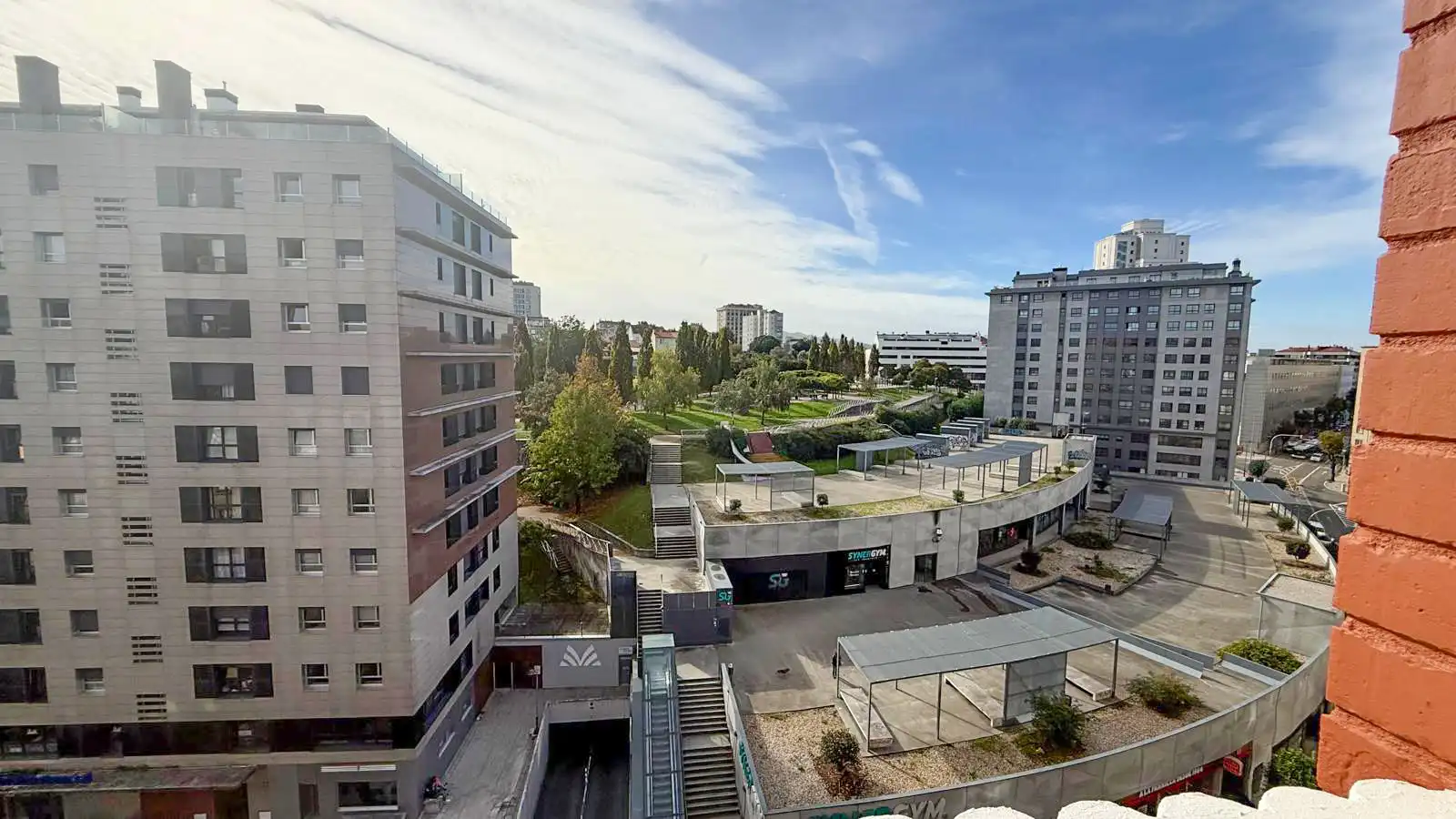 Vista exterior de Estudio en venta en Vigo  con Calefacción, Horno y Lavadora