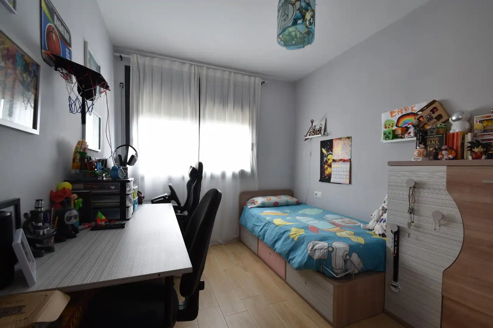 Dormitori de Casa adosada en venda en Cunit amb Aire condicionat, Jardí privat i Terrassa