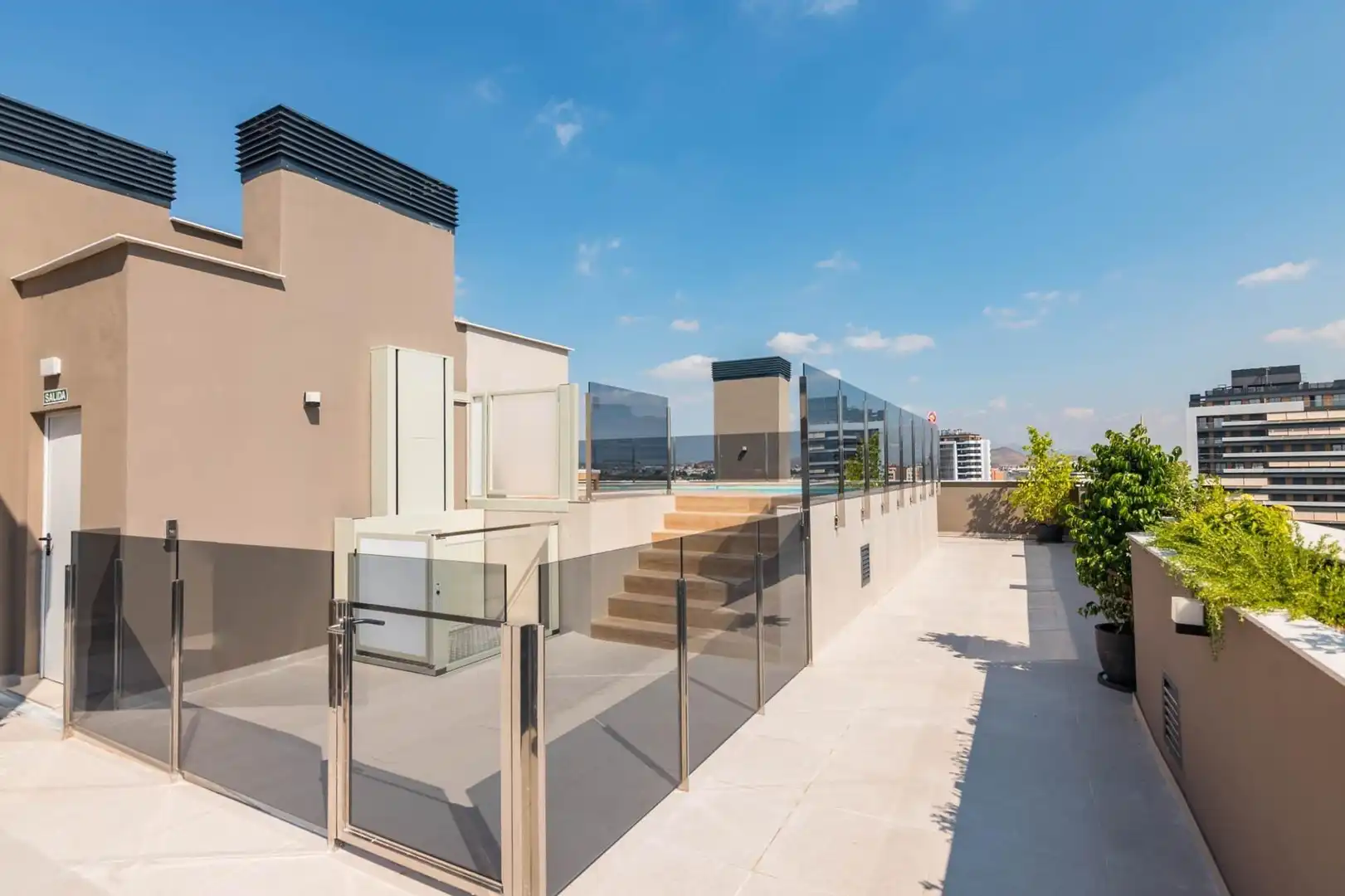 Terrace of Flat for sale in Murcia  with Air Conditioner, Heating and Private garden