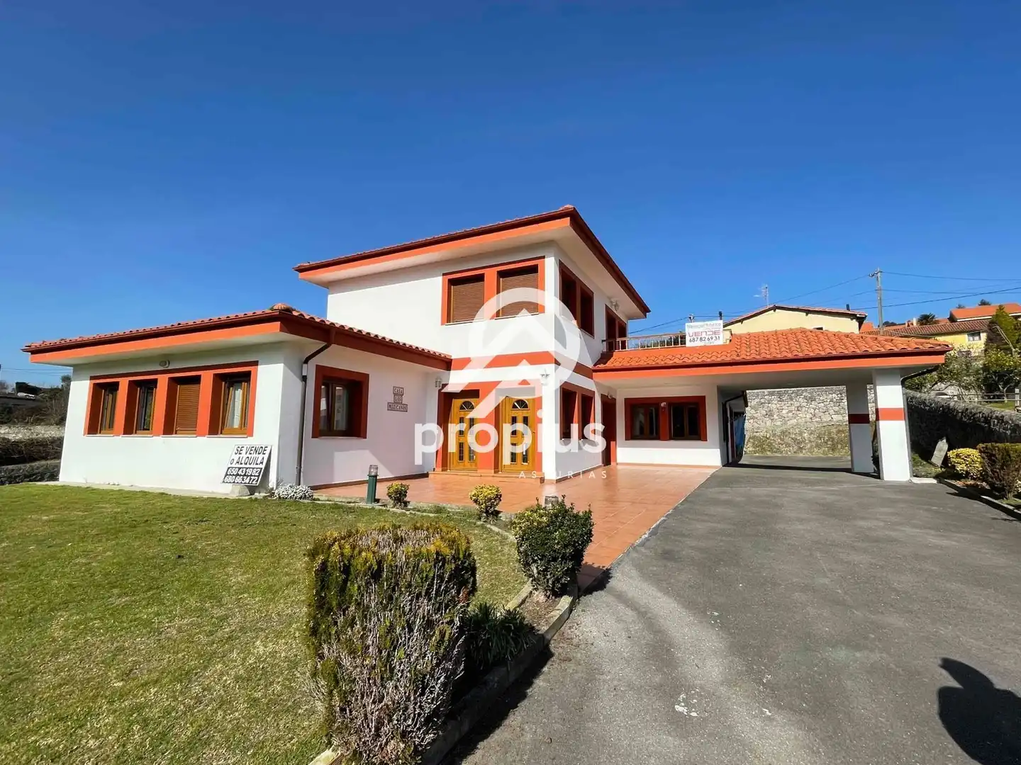 Exterior view of Houses for sale in Llanes  with Heating, Private garden and Terrace