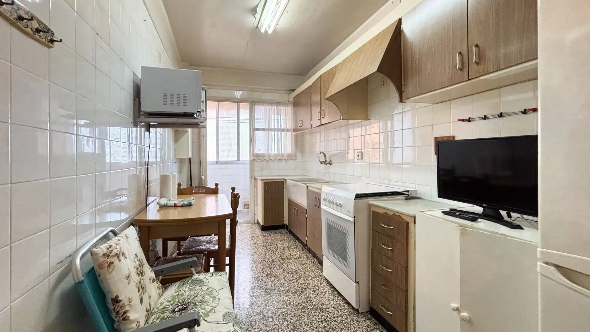 Küche von Wohnung zum Verkauf in Valencia mit Terrasse