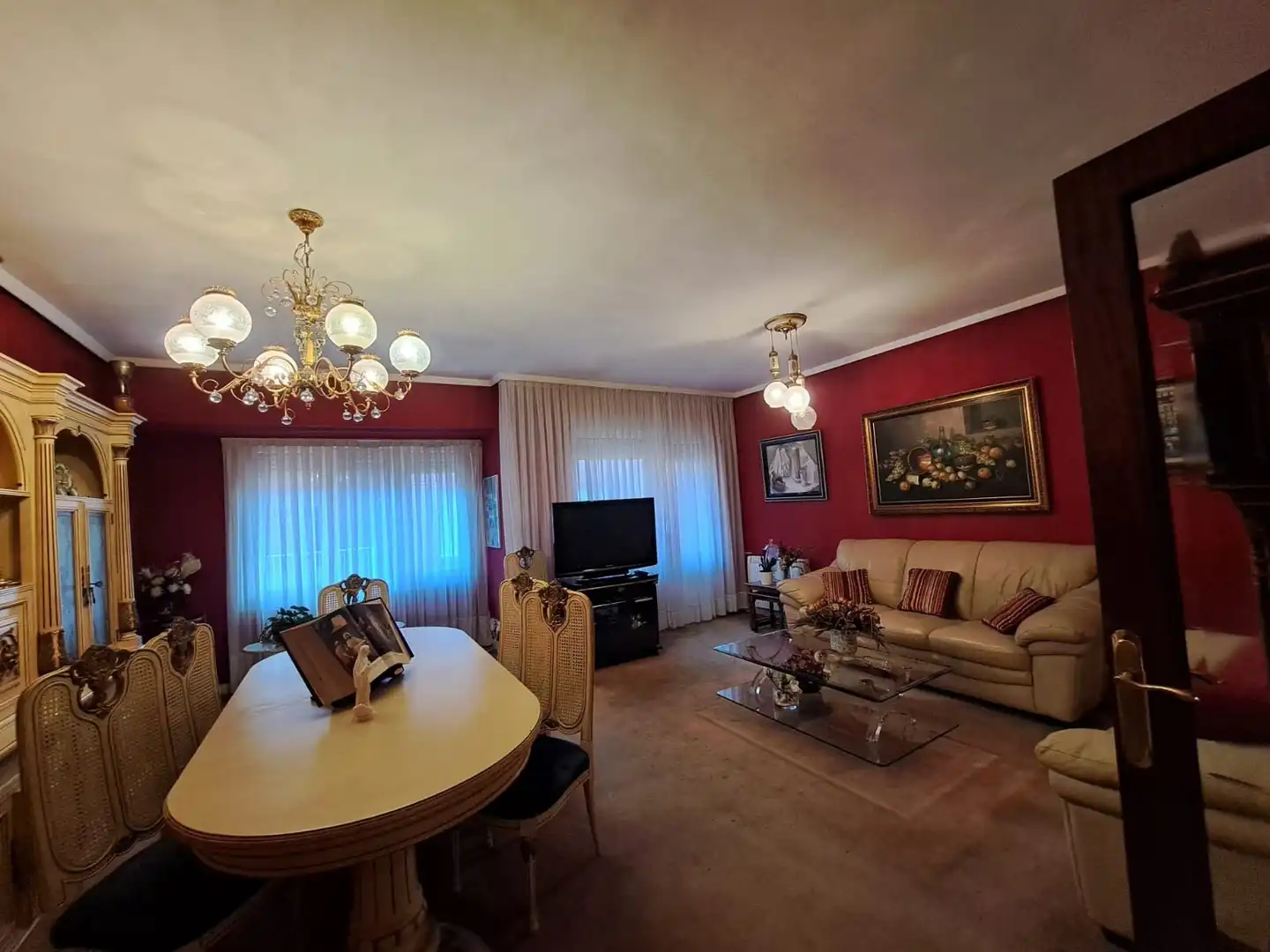 Sala de estar de Piso en venta en Getxo  con Calefacción y Terraza