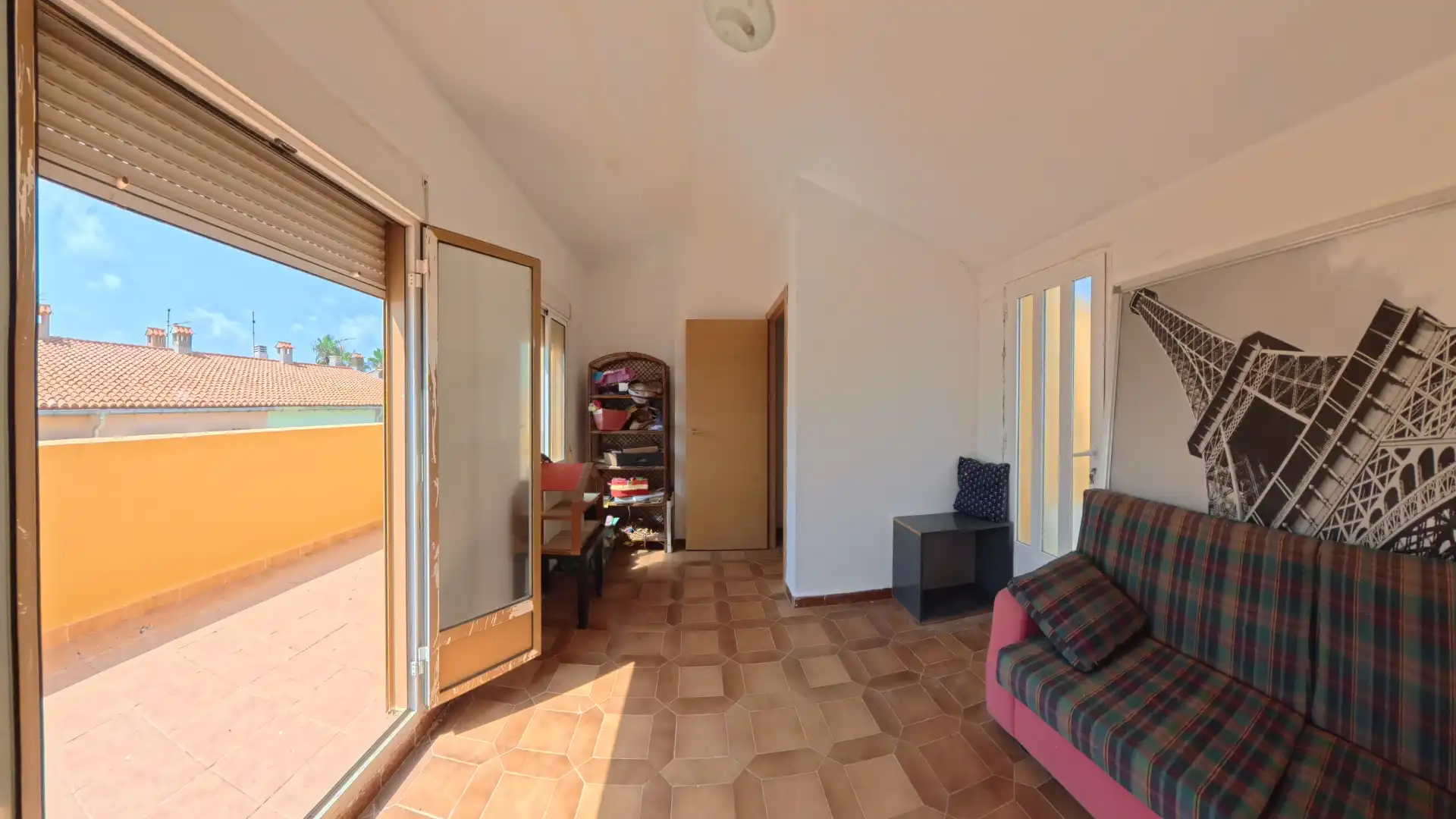 Sala de estar de Casa adosada en venta en Sueca con Aire acondicionado, Calefacción y Terraza