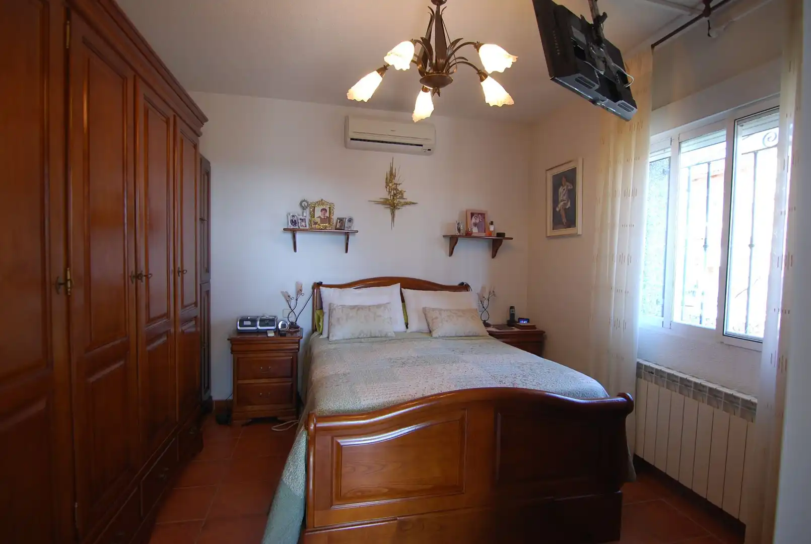Bedroom of Houses for sale in Navas del Rey  with Heating