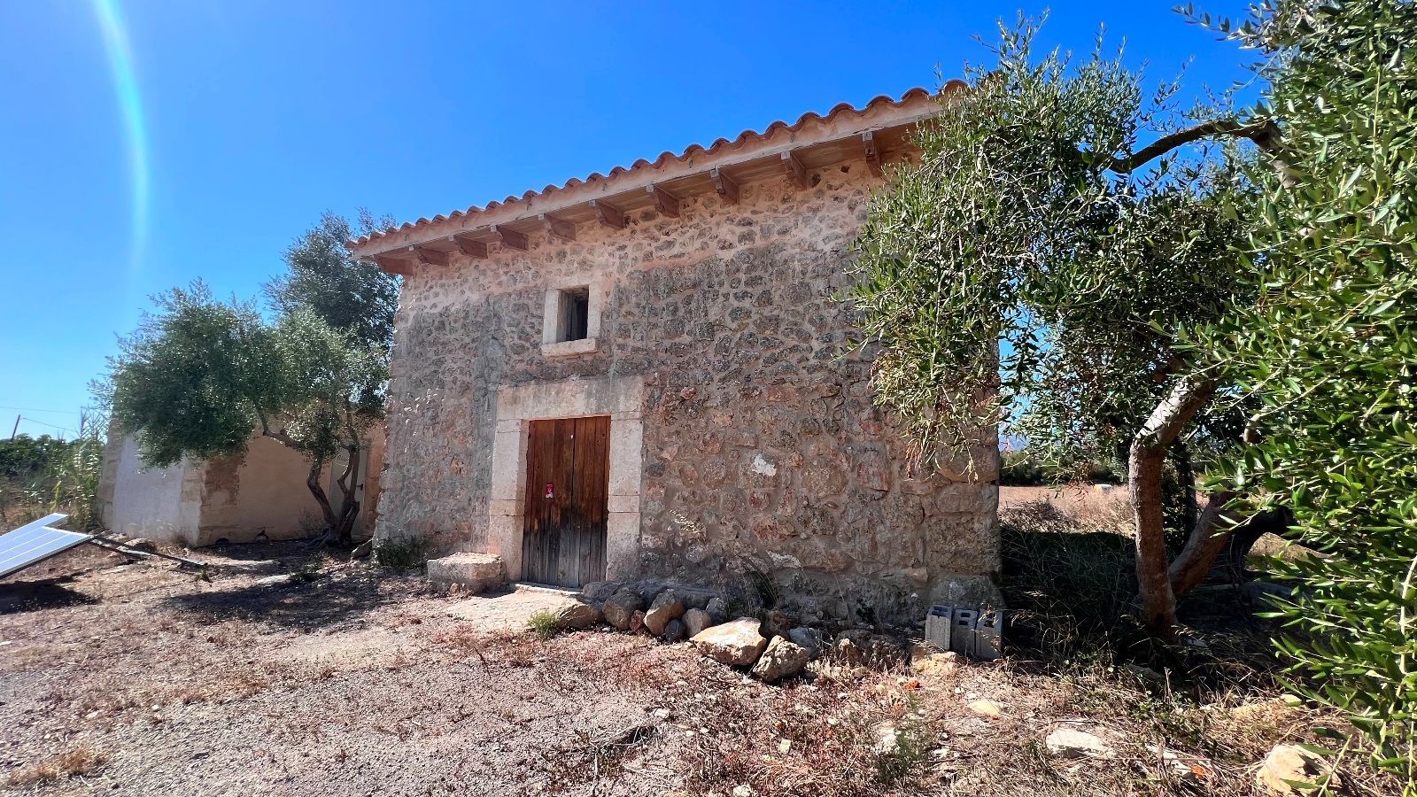 Vista exterior de Finca rústica en venda en Inca amb Jardí privat, Traster i Alarma
