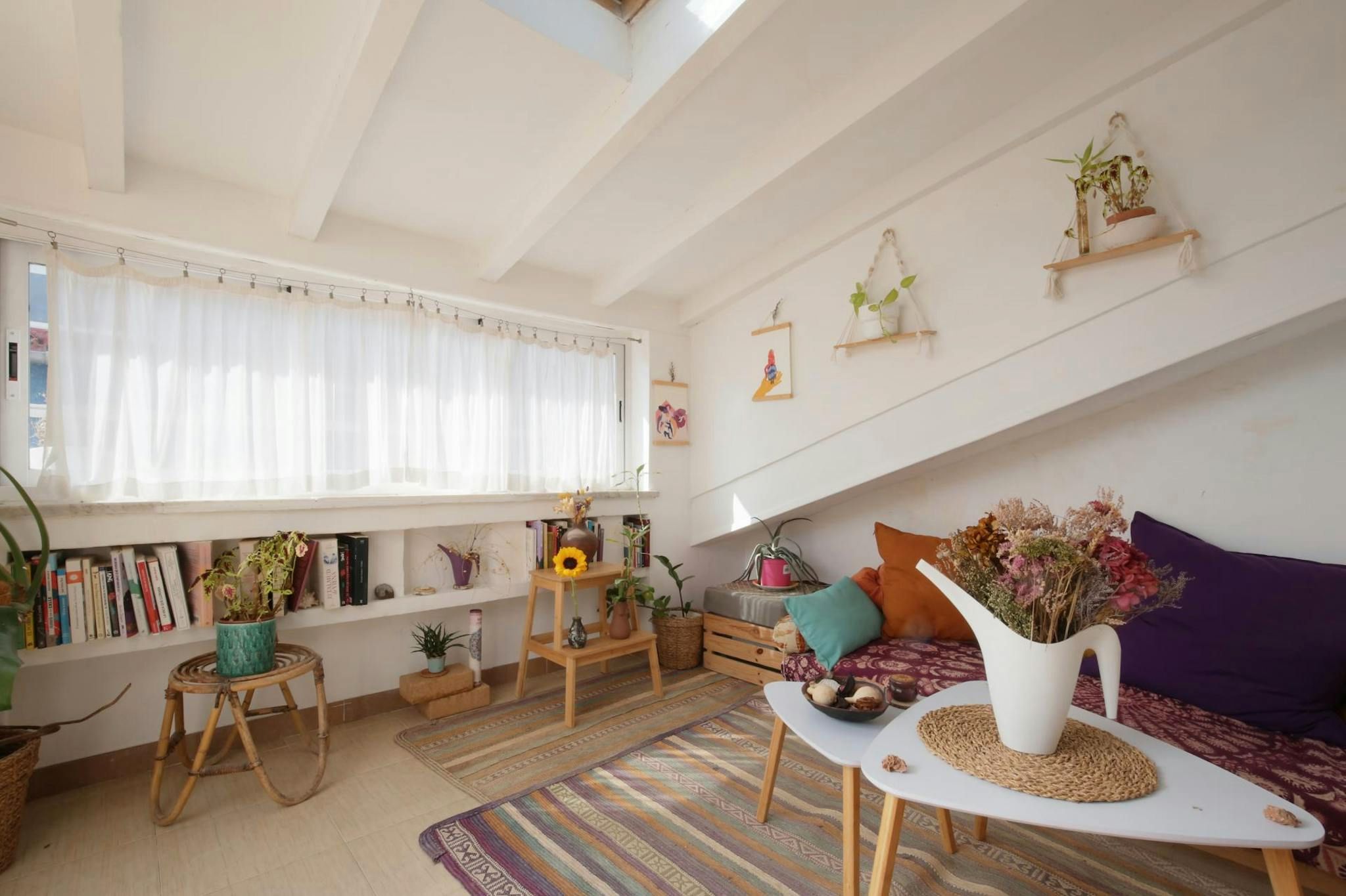 Living room of Flat to rent in  Madrid Capital  with Air Conditioner, Heating and Furnished