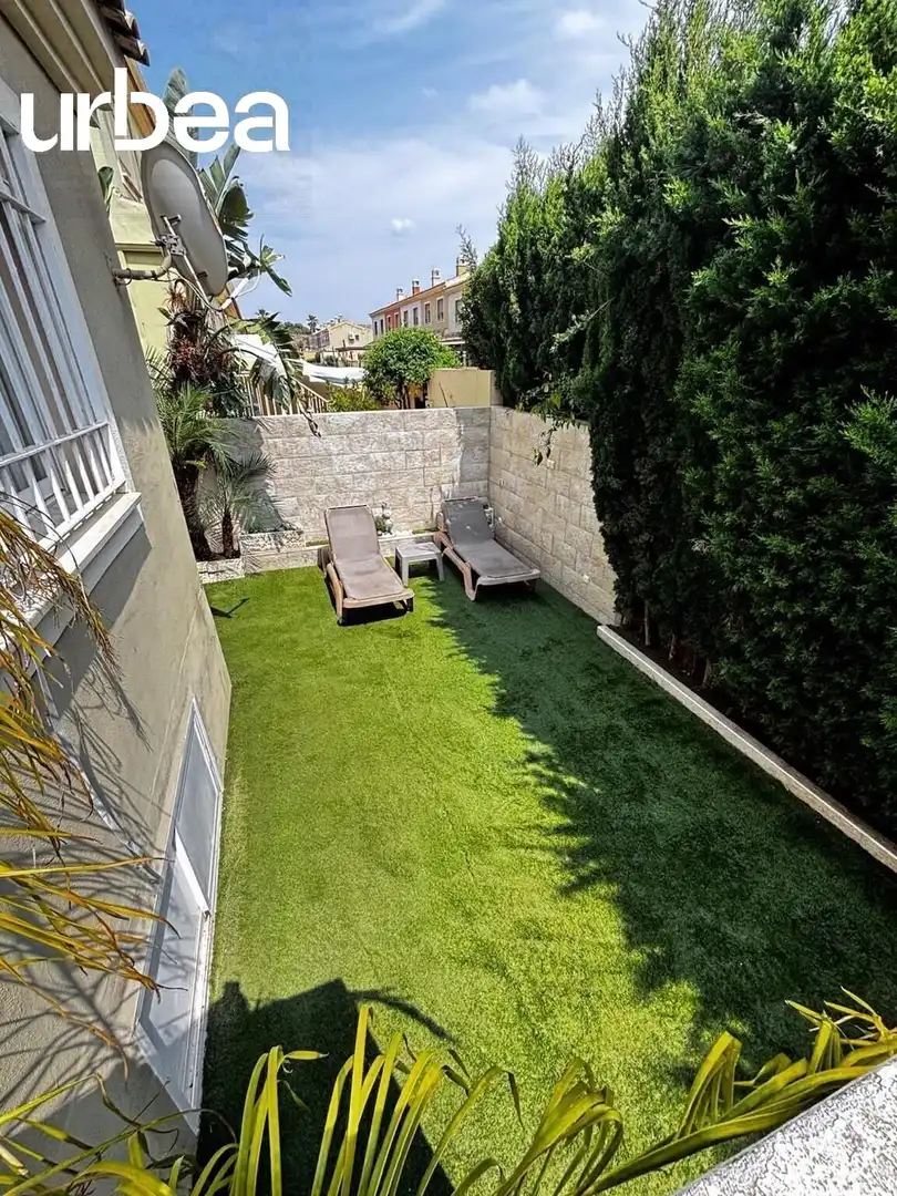 Terraza de Casa adosada en venta en Málaga con Aire acondicionado, Jardín privado y Terraza