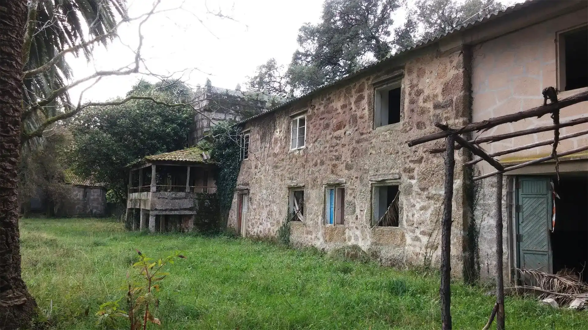 Vista exterior de Casa o xalet en venda en Vilagarcía de Arousa