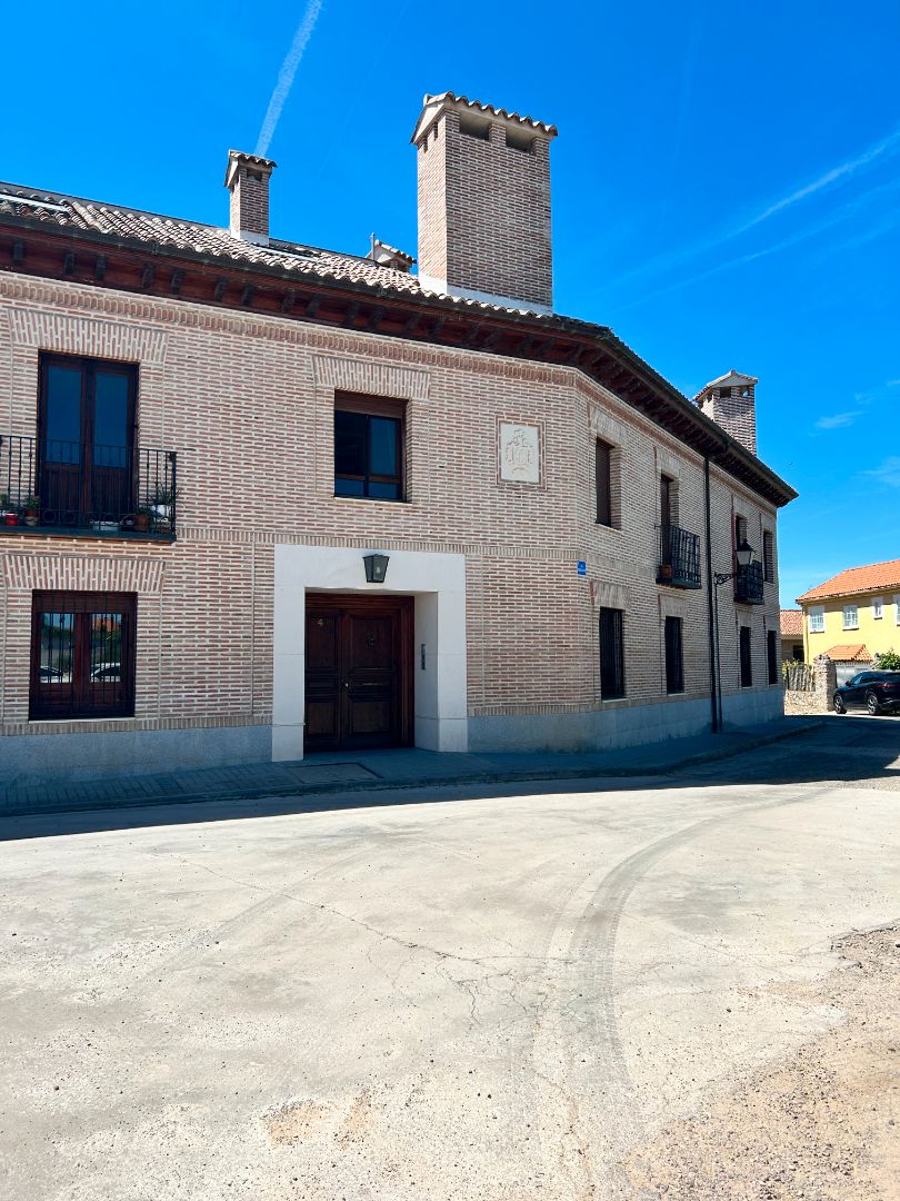 Exterior view of Apartment for sale in Los Santos de la Humosa  with Heating, Private garden and Parquet flooring