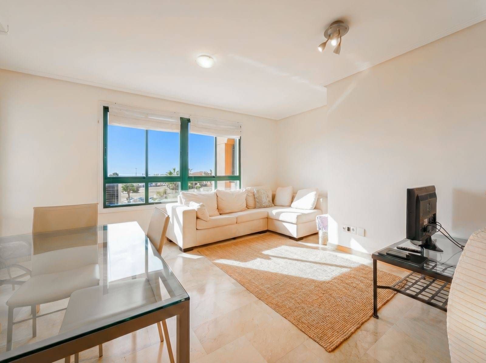 Living room of Flat for sale in  Palma de Mallorca  with Air Conditioner, Storage room and Furnished