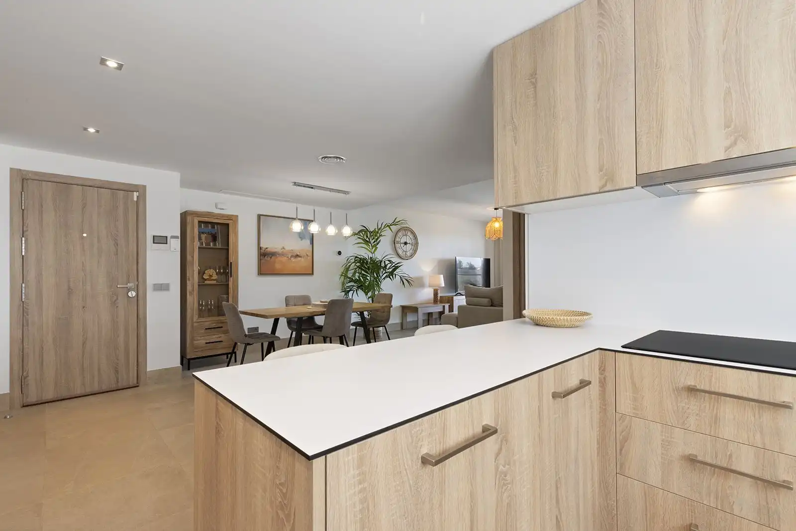 Cuina de Apartament en venda en Casares amb Aire condicionat, Terrassa i Moblat