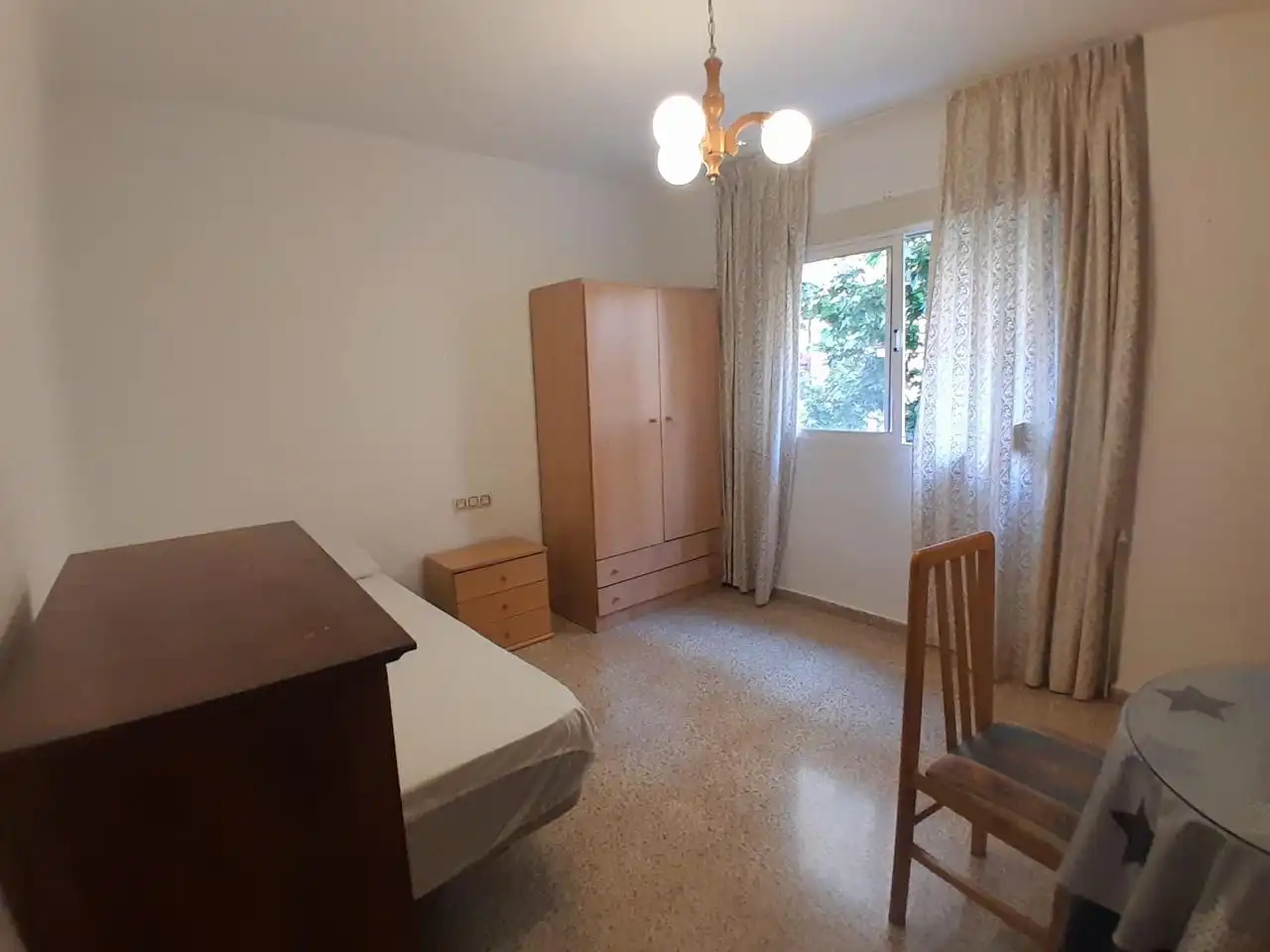 Bedroom of Flat for rent in Granada  with Terrace and Furnished