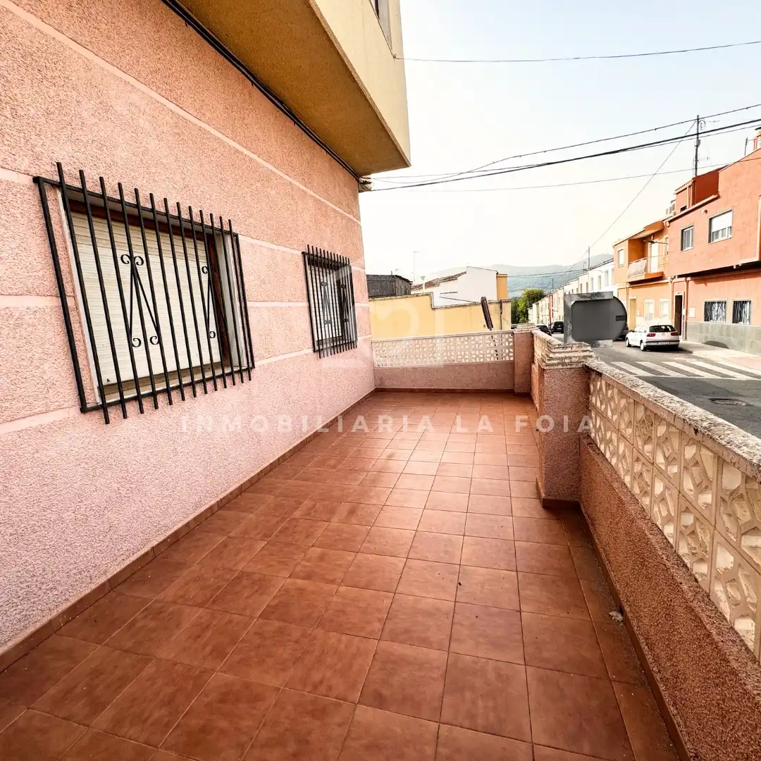 Vista exterior de Casa o chalet en venta en Ibi con Amueblado