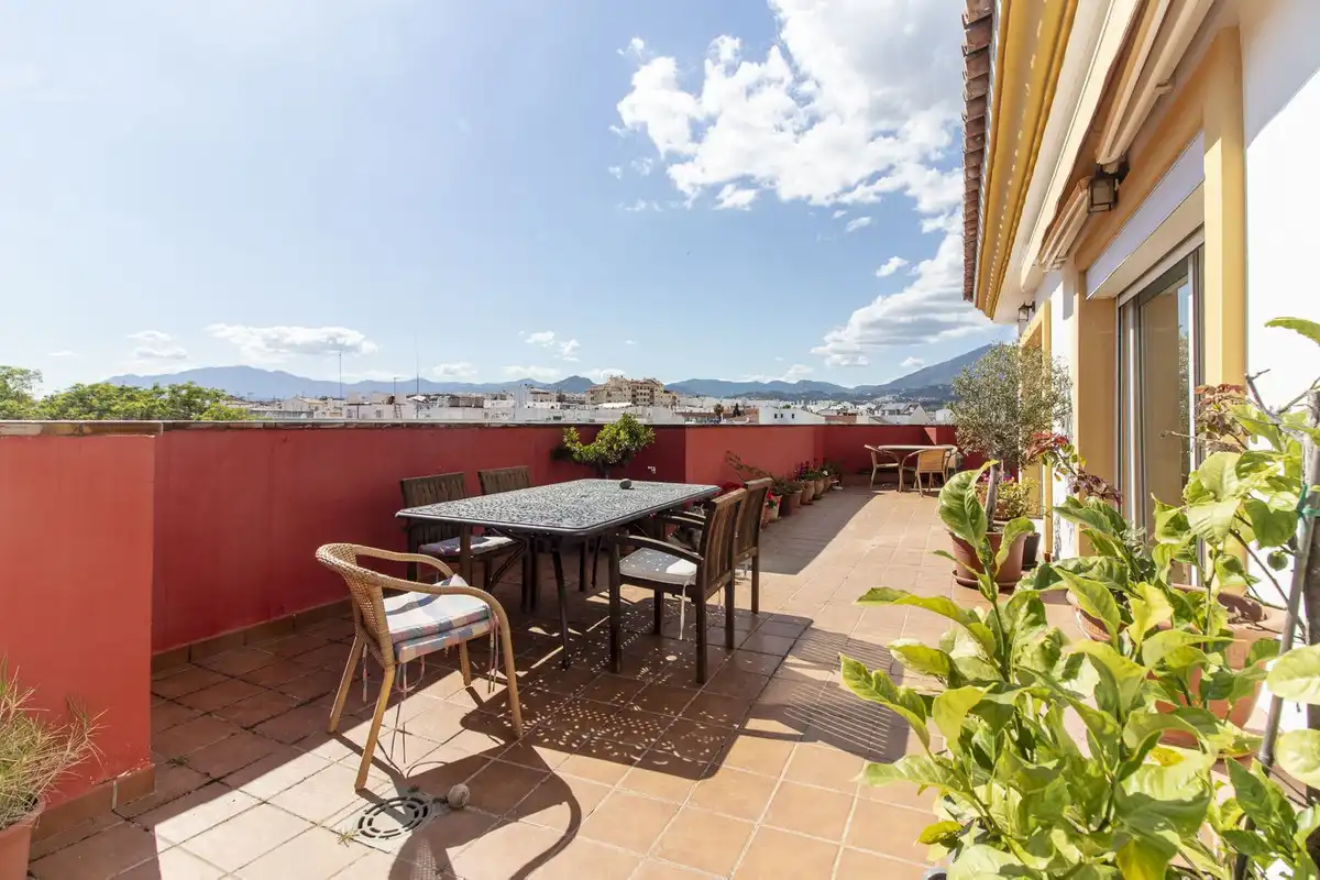 Terrace of Attic for sale in Marbella  with Air Conditioner, Terrace and Furnished